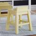 Martha Stewart kids Crafting Stools Set of 2 Wood in Yellow | 17.3 H x 13.6 W x 13.6 D in | Wayfair G77308