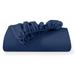 Bare Home Dual Pocket Fitted Sheet Microfiber/Polyester in Blue | Full/Double | Wayfair 840105721970