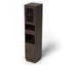 17 Stories Ramlah 14.17" W x 75.43" H x 14.17" D Bookshelf Wood in Brown | 75.4 H x 15.7 W x 16.7 D in | Wayfair 19958D62094144B5B5D411D5DBD951F4