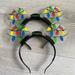 Disney Other | Disney Set Of Two Lights Mickey Mouse Ears | Color: Black | Size: Os