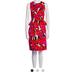 Kate Spade Dresses | Euc Kate Spade Floral Sheath Dress | Color: Black/Red | Size: 10
