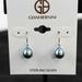 Giani Bernini Jewelry | Giani Bernini Black Cultured Freshwater Pearl (7-8 Mm) Drop Earrings | Color: Black/Silver | Size: Os