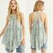 Free People Dresses | Free People Mimi Tunic Dress In Ivory Combo | Color: Green/Yellow | Size: M