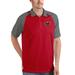 Men's Antigua Red Minnesota Wild Nova Polo