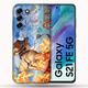 Hülle für Samsung Galaxy S21 FE / S21FE Manga One Piece Ace Color