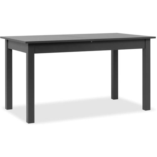 Tisch 140x80 cm ausziehbar bis 180 cm Farbe anthrazitgrau | Anthrazit