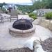 Master Flame Lift Off Dome Round Fire Pit Spark Screen in Black | 17 H x 56 W x 56 D in | Wayfair CSDOME-56