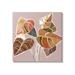 Stupell Industries Arrowhead Plant Vine Ornamented Wood/Canvas in Brown | 30 H x 30 W x 1.5 D in | Wayfair ak-684_cn_30x30