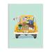 Stupell Industries Countryside Blooms Basket Market Canvas in Yellow | 19 H x 13 W x 0.5 D in | Wayfair ak-661_wd_13x19