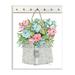 Stupell Industries Blue & Pink Blooming Roses Spring Plant Basket Oversized Wall Plaque Art By Cindy Jacobs in Brown | Wayfair ak-704_wd_10x15