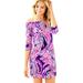 Lilly Pulitzer Dresses | Lilly Pulitzer Laurana Dress In Bright Navy | Color: Blue/Pink | Size: Xxs