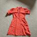 Zara Dresses | Dress | Color: Orange | Size: Xs