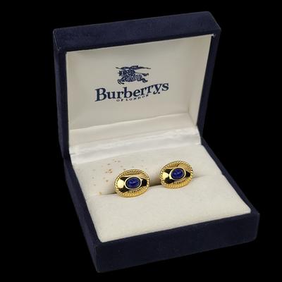 Burberry Accessories | Burberry London Vintage Gold-Tone Cufflinks | Color: Gold | Size: Os