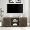 "Silas 58"" Low Profile Tv Stand Walnut - Crosley CF101458-WA"