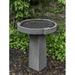 Campania International Concept Birdbath Concrete in Red | 31 H x 24.75 W x 24.75 D in | Wayfair B-185-FN