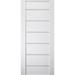 Slab Door - Standard Door - Stile Doors Paneled Wood & Glass Standard Door Manufactured Wood in White | 80 H x 36 W x 1.375 D in | Wayfair