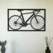 Williston Forge Bicycle Wall Décor Metal in Gray | 18 H x 28 W x 1 D in | Wayfair 2E6FDEC14EB641CC9E64D8A81CB6138A
