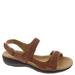 Trotters Romi Woven - Womens 9.5 Brown Sandal W