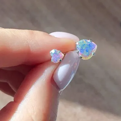 1PC Heart Belly Button Ring Fashion Crystal Multicolor Navel Piercing Surgical Steel Cz Cute Belly