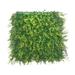 20 in x 20 in Artificial Boxwood Hedge for Indoor/Outdoor Wall Décor - Set of 6pc