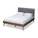 Carson Carrington Ulas Mid-century Fabric Platform Bed