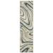 Style Haven Bassel Modern Abstract Ivory/ Teal Indoor Area Rug