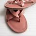 Madewell Shoes | Madewell Rose Leather Thong Sandals | Color: Pink/Tan | Size: 9