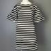 J. Crew Dresses | J. Crew Size Small Black And Ivory Striped Shift Dress Ruffle Bell Sleeve | Color: Black/White | Size: S