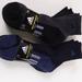 Adidas Underwear & Socks | Adidas High Quarter Performance Cushioned Athletic Aeroready Socks 8 Prs Nwt | Color: Black/Blue | Size: Os