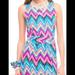 Lilly Pulitzer Dresses | Lilly Pulitzer Dress Colorful Rainbow Womens Size 4 | Color: Blue/Pink | Size: 4