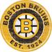 Boston Bruins 24'' Round Heritage Logo Sign