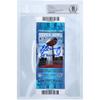 New York Giants Autographed Blue Super Bowl XLII BGS Authenticated 10 Ticket with ''SB MVP'' Inscription