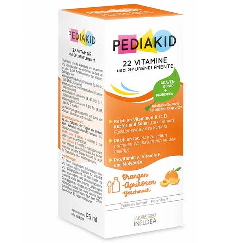 Pediakid 22 Vitamines Sirup 125 ml