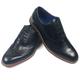 Mens Brogue Soft Lining Shoes Black & Brown Sizes UK 6 7 8 9 10 11 (10 UK, Black)
