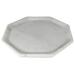 AREOhome Marble Abstract Decorative Plate in Marble in White | 1 H x 12 W x 12 D in | Wayfair 4625-6