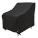 Modern Leisure Diamond Patio Lounge/Club Chair Cover, Waterproof, 35"L x 38"W x 31"H in Black | 31 H x 38 W x 35 D in | Wayfair 3083