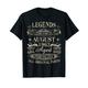 Legends Were Born In August 1962 Geschenk zum 60. Geburtstag T-Shirt