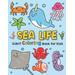 Giant Coloring Books For Kids : Sea Life: Ocean Animals Sea Creatures Fish : Big Coloring Books For Toddlers, Kid, Baby, Early Learning, Preschool, ... Easy For Boys Girls Kids Ages 1-3, 2-4, 3-5