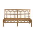 Suzanne Kasler Southport Rattan 60" Bench - Ballard Designs - Ballard Designs