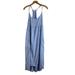 Anthropologie Dresses | Anthropologie Saturday Sunday Maxi Dress Sleeveless Ombre Blue Pockets Szm | Color: Blue | Size: M