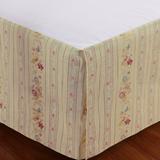 Antique Rose Bed Skirt by Greenland Home Fashions in Multi (Size QUEEN)