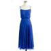 J. Crew Dresses | J.Crew Carmela Silk Chiffon Party Bridesmaid Dress | Color: Blue | Size: 4