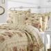 Antique Rose Quilt And Decorative Pillow Set by Greenland Home Fashions in Multi (Size FL/QU 5PC)