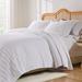 Ruffled Quilt And Pillow Sham Set by Greenland Home Fashions in White (Size 3PC KING/CK)