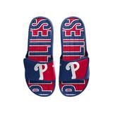 Men's FOCO Philadelphia Phillies Logo Gel Slide Sandals