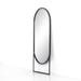 17 Stories Asher Modern & Contemporary Cheval Mirror Metal | 70 H x 30 W x 1.5 D in | Wayfair 00820B2714A3440091DA69CCDB336C5B