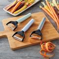 KitchenAid® Universal Assorted Peeler Set, 3-Piece, Pastel Plastic in Black/Blue/Green | 9.5 H x 8 W x 1.13 D in | Wayfair KQ479OHA5A