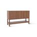 Omosa House Mori 54" Wide Elm Solid Wood Buffet Table Wood in Brown | 34 H x 54 W x 16 D in | Wayfair W30-109728F42