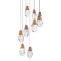 Schonbek Beyond Martini 17 Inch 9 Light LED Multi Light Pendant - BPD20209O-AB