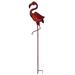 Bayou Breeze Flamingo Stake Metal in Red | 36 H x 7 W x 3 D in | Wayfair DC5AD4CAD325416AB178345C077D6175